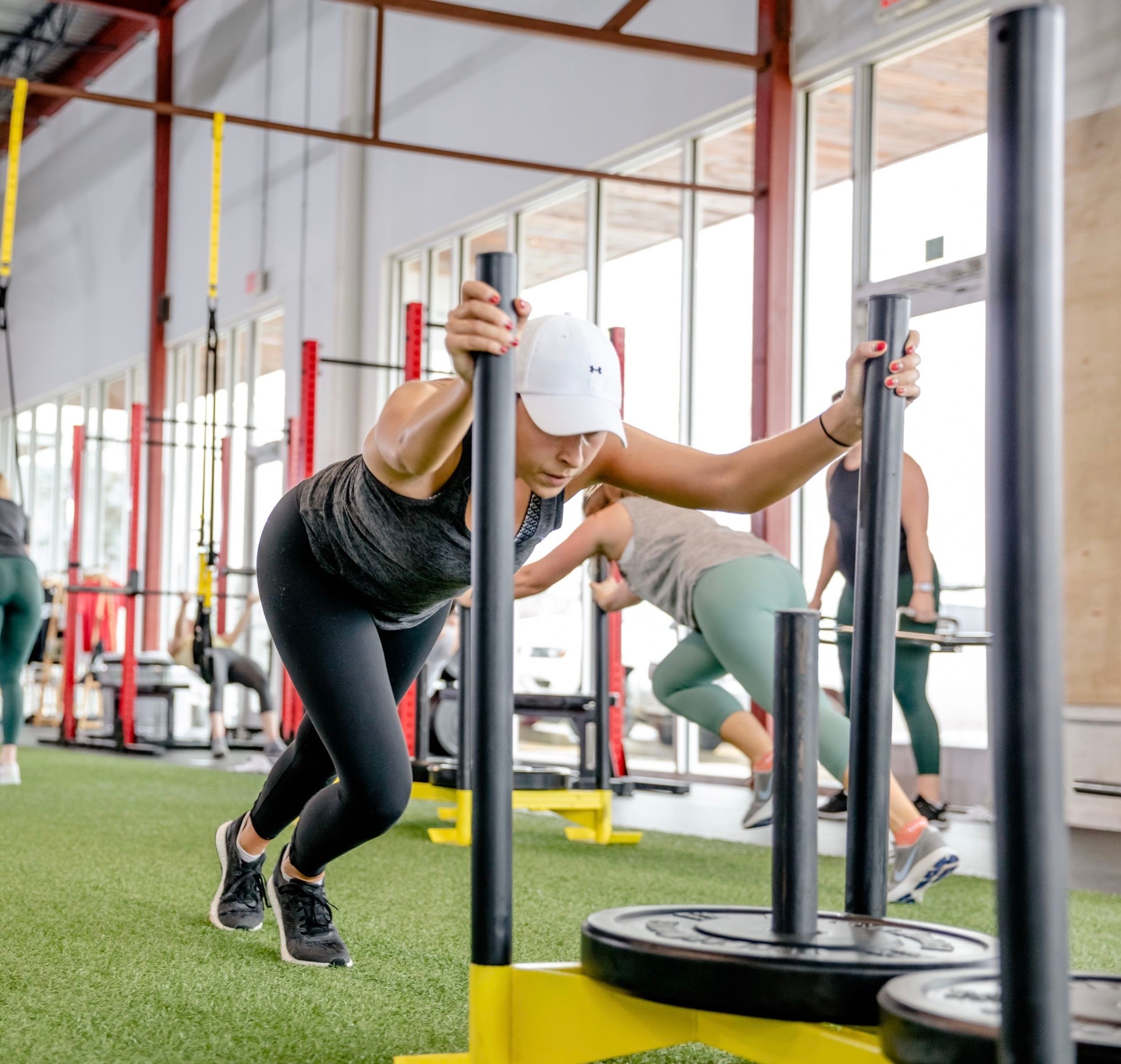 Athletic Outcomes members training, Mueller opening soon