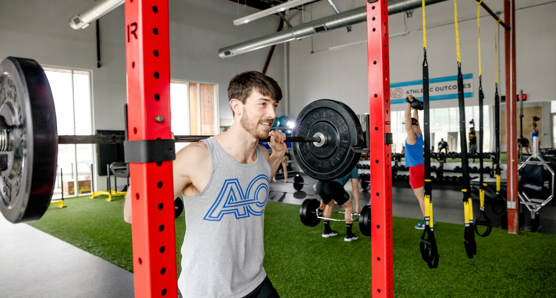 Coached group class at Athletic Outcomes